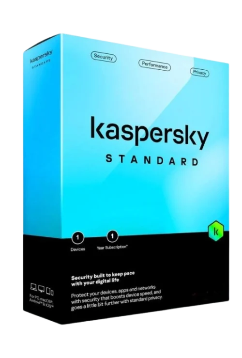 Kaspersky Standard лиценз за 1 устройство за 1 година