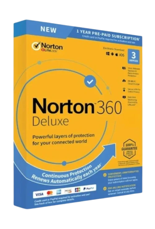 Norton 360 Deluxe 3 device