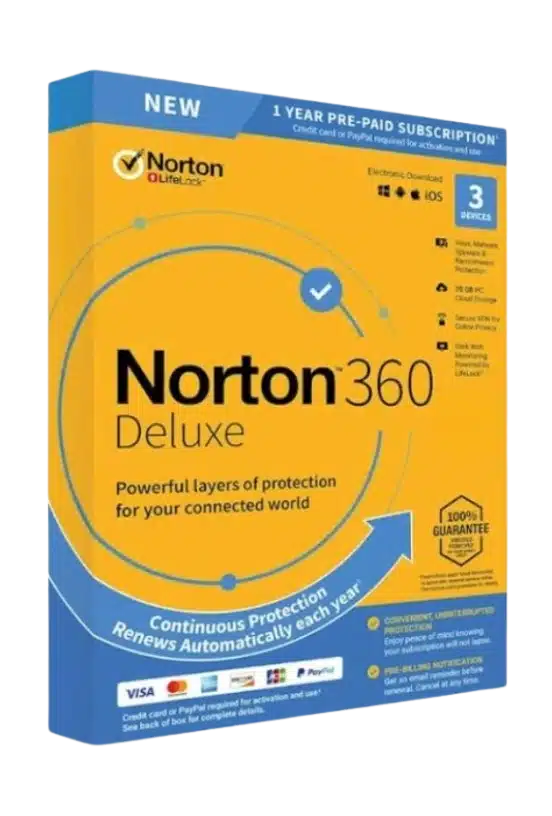 Norton 360 Deluxe 3 device