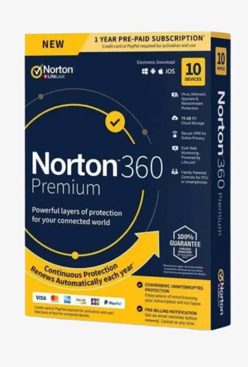 360 Premium лиценз за 10 устройства с облачно съхранение